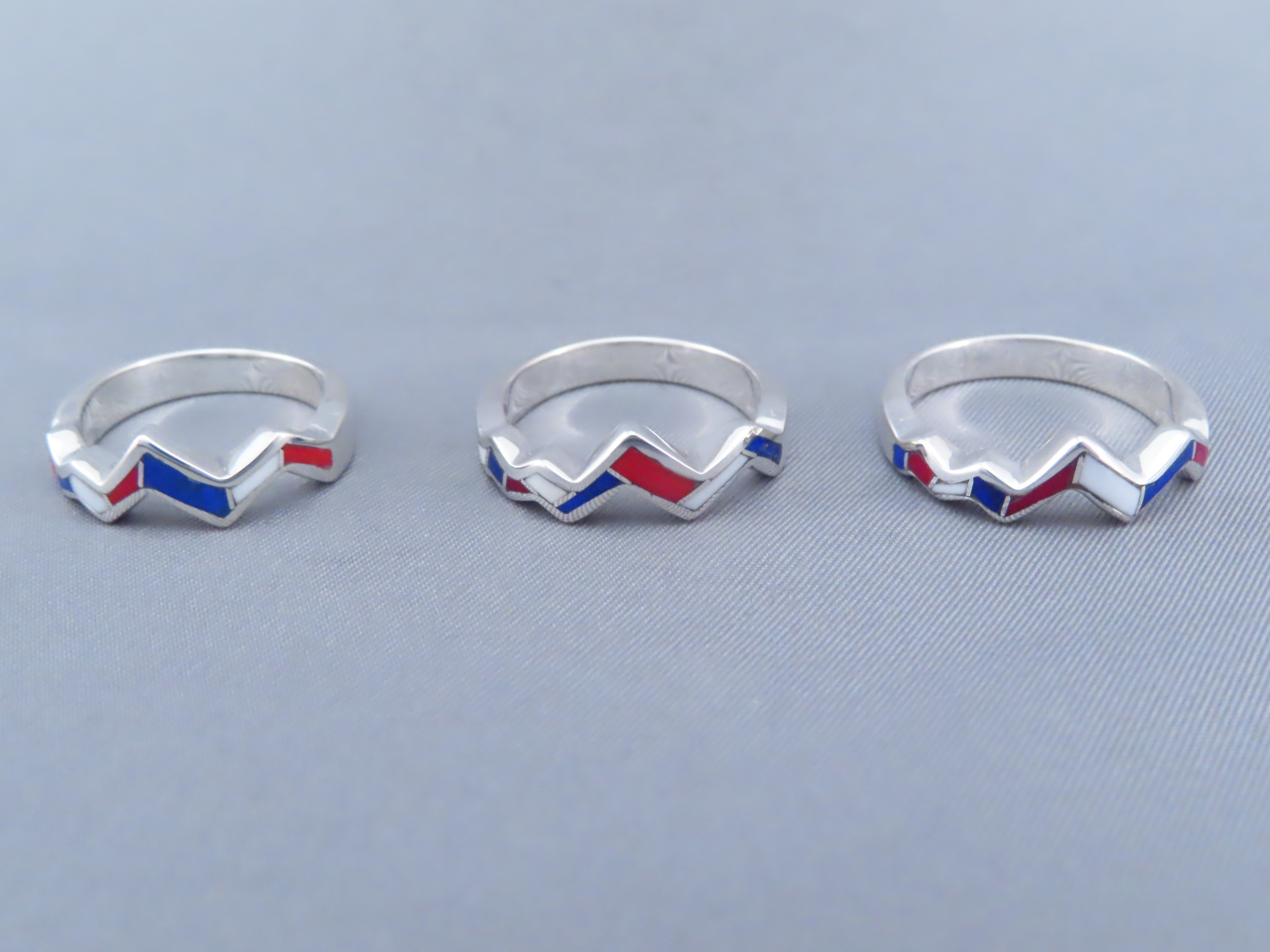 Inlaid ‘USA’ Teton Ring