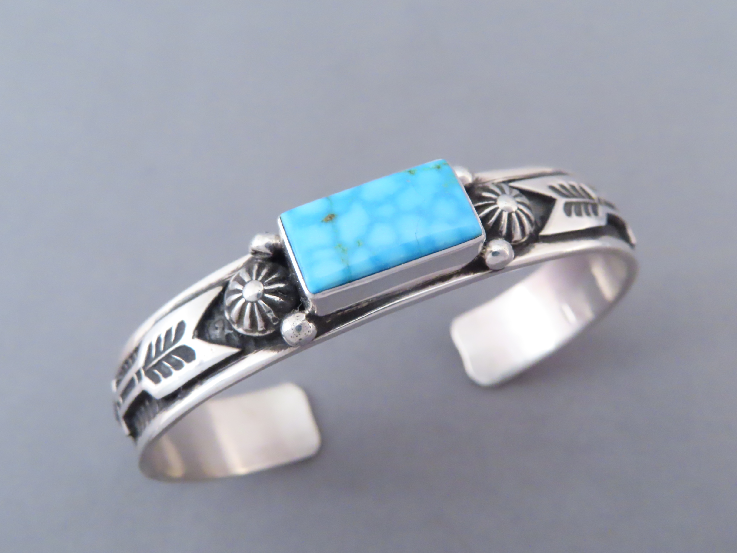 Smaller Kingman Turquoise Bracelet